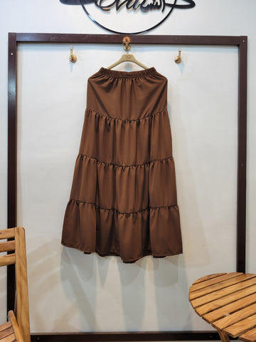 Pinterest Skirt (Brown)