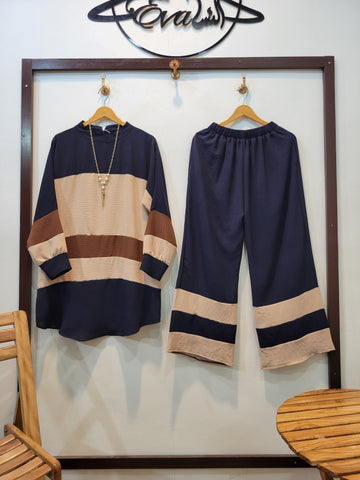 Trendline Coord (Navy blue)
