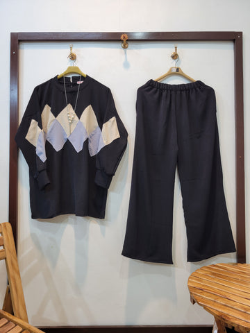 Modern Cut Coord (Black)