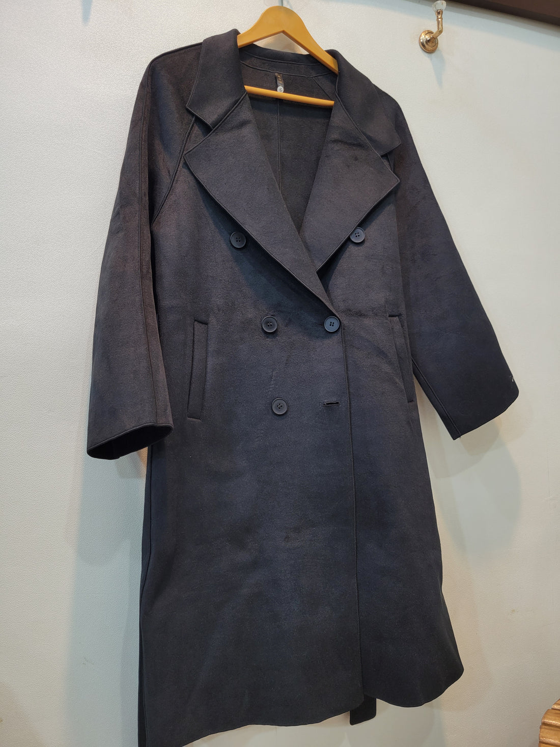Korean Long Coat (Black)