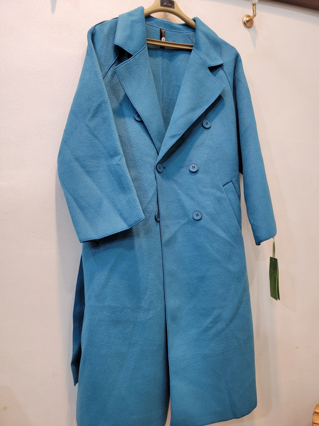 Korean Long Coat (Blue)