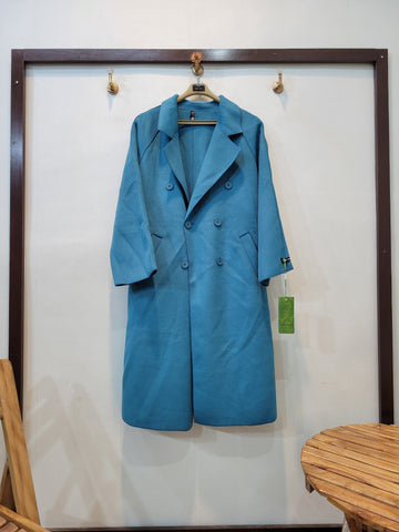 Korean Long Coat (Blue)